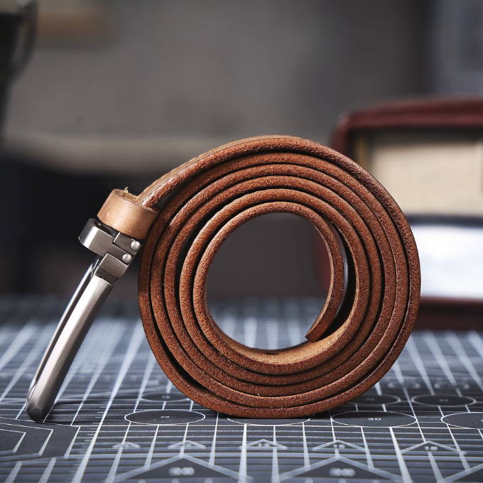 The Buckhorn Full-Grain Leather Belt